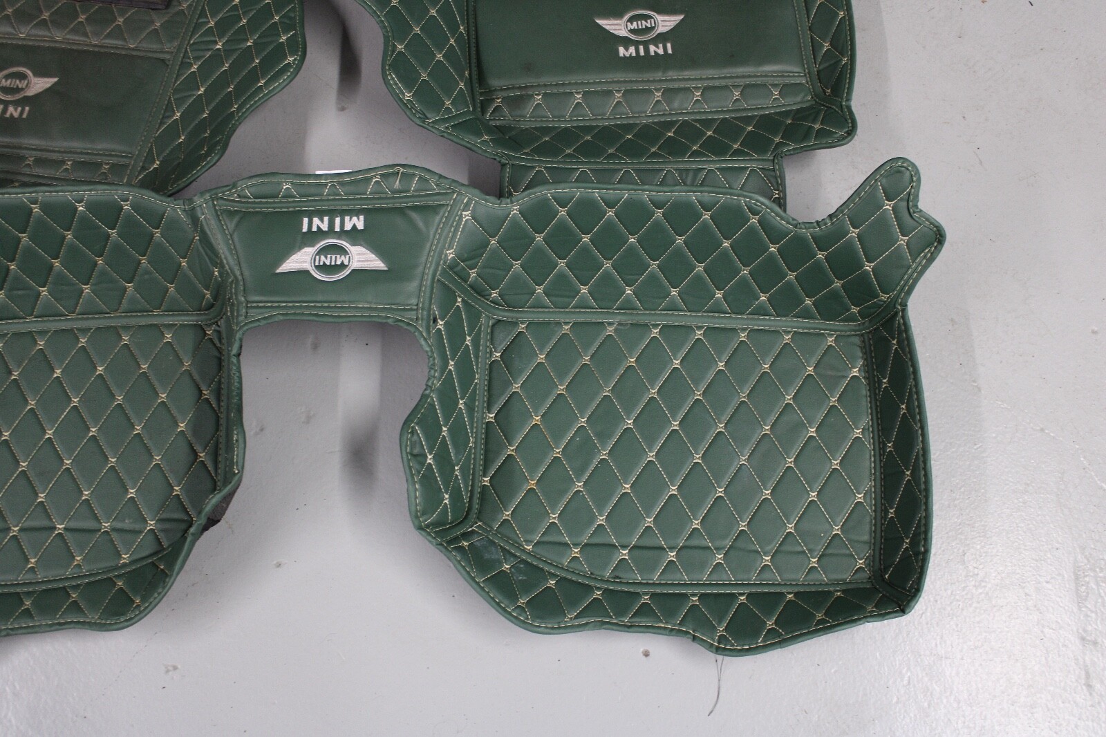 1116 Mini Cooper Countryman R60 R61 Front Rear Rubber Floor Mats Set