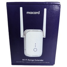 Macard WiFi Range Extender 300Mbps 2023 Model N300 - New Open Box