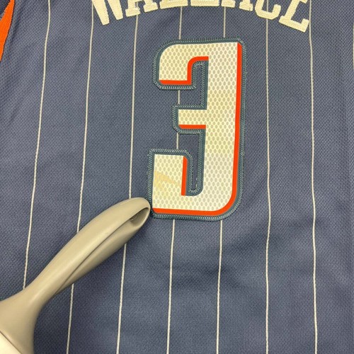Charlotte Bobcats Wallace #3 Jersey Shirt Youth Medium 10-12 Adidas V-Neck New M - Picture 3 of 8