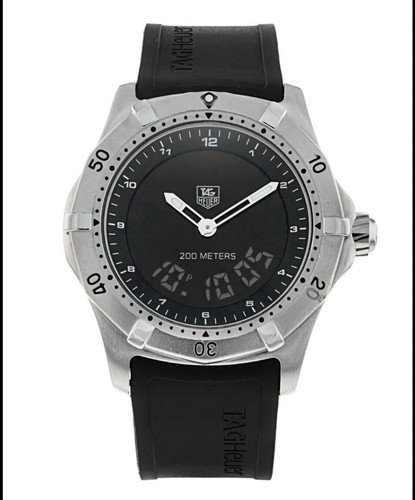 TAG Heuer 2000 Men's Black Watch - WK111A.BA0331 for sale online | eBay