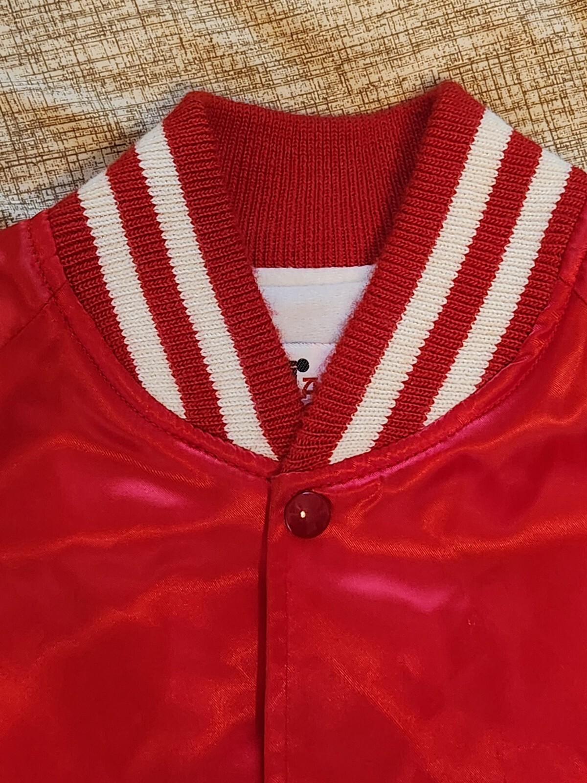 Vtg Red Active Generation Snap Button Jacket Size… - image 4