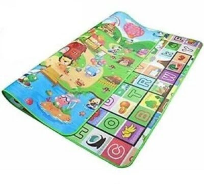Educational Alphabet Playmat for Babies Crawling Floor Rug, Interactive Learning