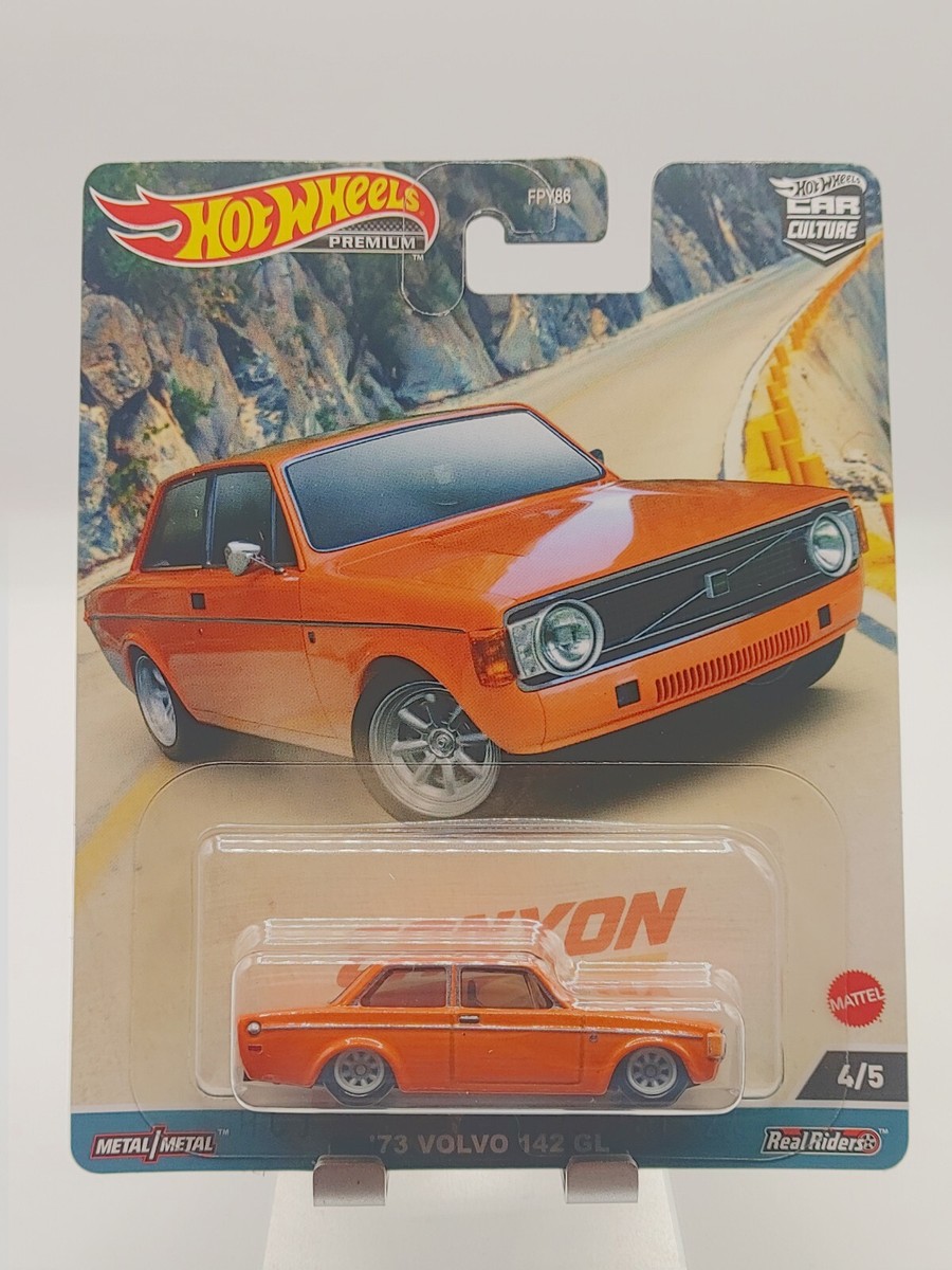 ぽぽぽ Hot Wheels 1973 Volvo 142 Grand Luxe Orange) Canyon Warriors FPY86