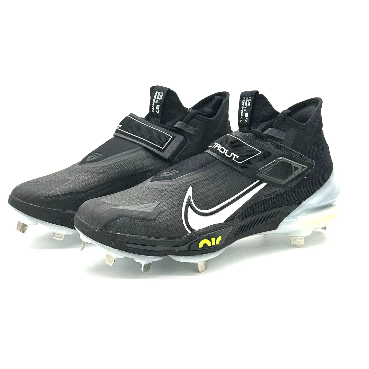 Nike Force Zoom Trout 8 Elite White Black Volt for Sale
