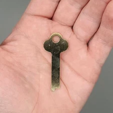 5x Ilco 1095H Safe Deposit Box Key Blanks Mosler 0.06"T x .300"W Nickel Silver