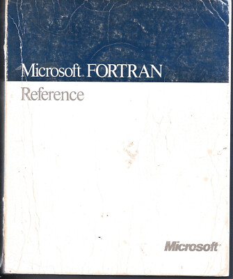Microsoft Fortran Reference - Version 5.0