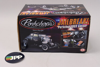 Acme Porkchop's Jailbreak! Porkchop 1933 Gasser 1:18 Scale Diecast Car NIB New!