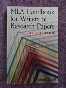 MLA Handbook for Writers of Research Papers by Joseph ...