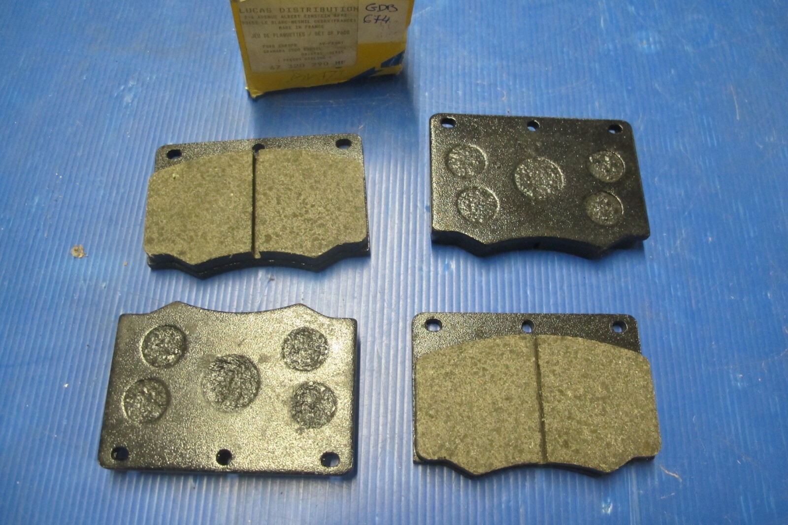 Plaquettes de freins avant Lucas Ford Consul longévité premium