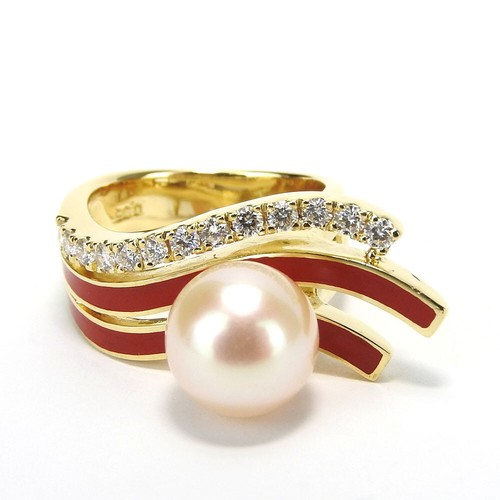 Anello TASAKI USATO US 6,5 K18 oro giallo 12,6 g oro giallo oro giallo fresco... - Foto 2 di 9