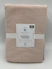 Pottery Barn Kids Evelyn Blackout Drape Panel Curtain Blush 44x 90" READ R114