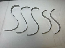 Lot Of 5 Jarit/Pilling/Linvatec/Karl Storz Pediactric S-Shaped Retractors