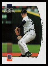 Jeremy Bonderman 2005 Donruss Team Heroes #123 Detroit Tigers Baseball Card