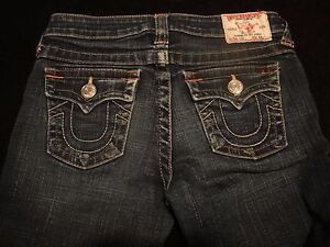 Details about < True Religion Girls Joey Blue Jean RN#112790 CA#30427 Size  14 25x30 Distressed