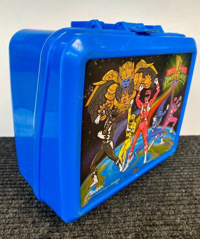 Mighty Morphin Power Rangers 1993 Aladdin Lunch Box
