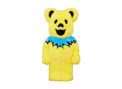 MEDICOM SPIELZEUG BEARBRICK THANKS DEAD TANZENDE BÄREN KOSTÜM Ver. GELB 400%