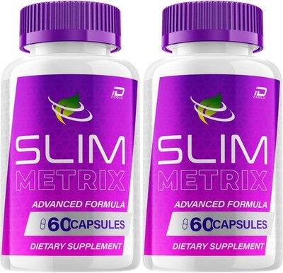 (2 Pack) Slim Metrix Keto Capsules   SlimMetrix Pills Advanced Formula Energy
