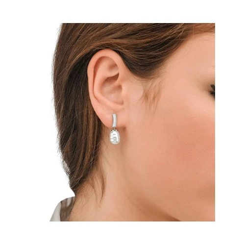 Pendenti MAJORICA Perle Colore Bianco Barocco Argento 09287.01.2.E00.000.1 - Immagine 2 di 4