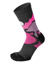 Mico Trekking Socken Damen Light Hike Media Mico Grau Rosa