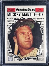 Mantle, Mickey - 2021 Topps X - 1961 Topps All Star - Card #23