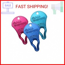 JOTOVO 3 Pack Tick Remover Tool Portable, Tick Removal for Pet and Humans, Safe