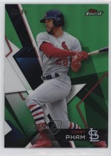2018 Topps Finest Green Refractor 46/99 Tommy Pham #21 6f7