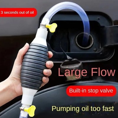 Universal Car Fuel Pump Kit - Efficient Siphoning, Durable PVC, Easy Use