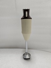 Vintage Bamix ESGE M122 Handmixer/Tauchmixer 2 Geschwindigkeiten beige/braun funktioniert