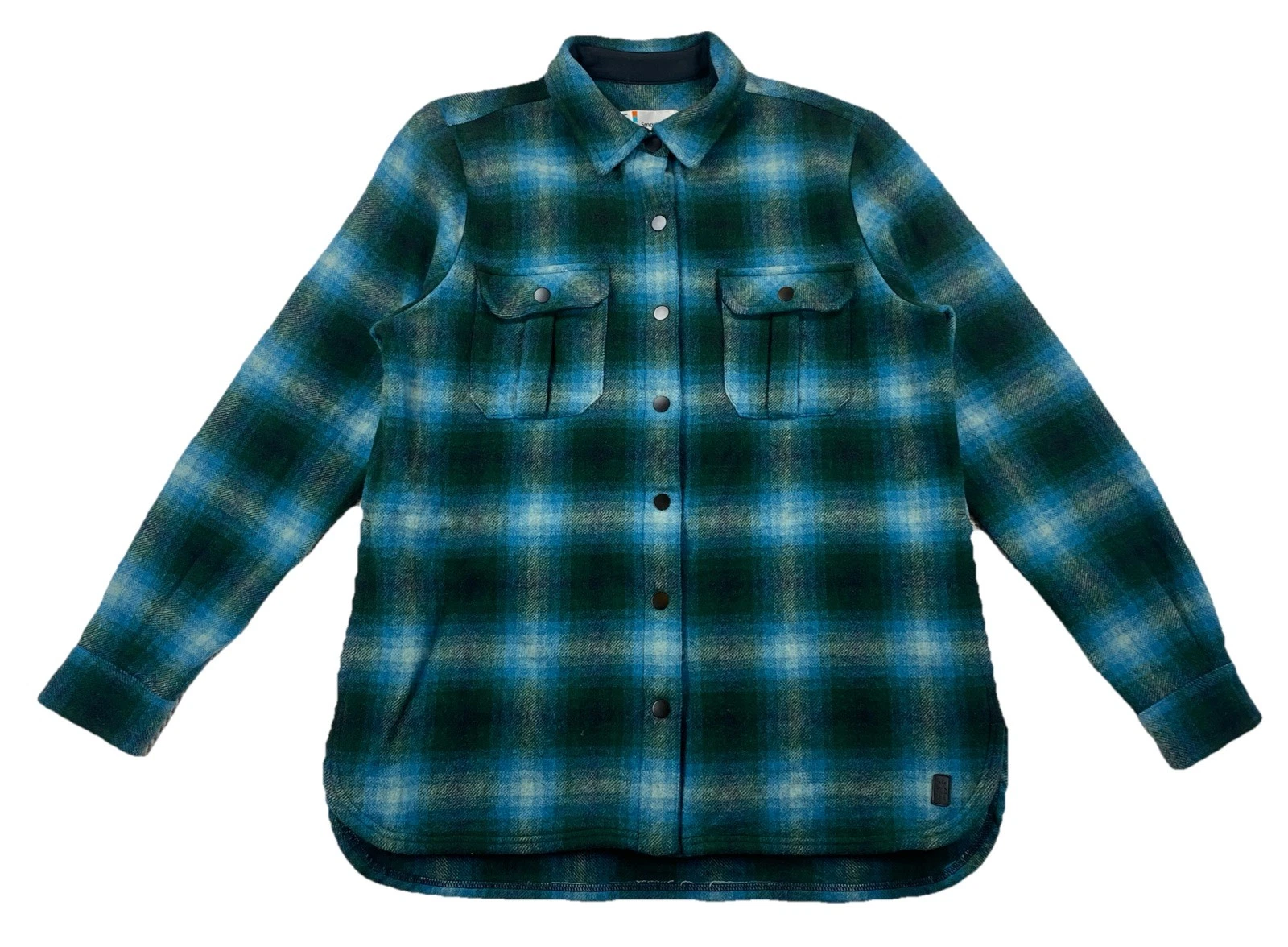 smartwool anchor line plaid wool blend jacket