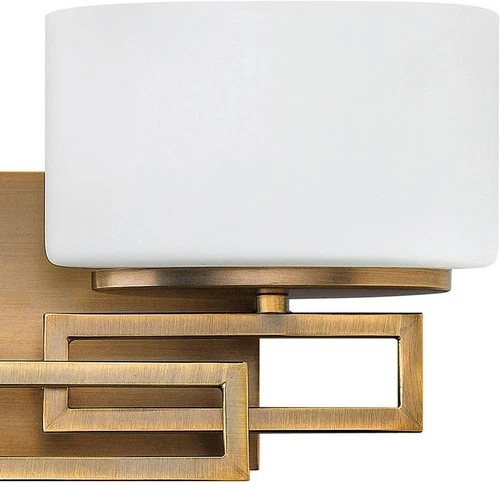 Hinkley Lanza 2-Light Vanity 16.5" Brushed Bronze Bathroom Light - Picture 5 of 6