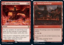 MTG Valakut Awakening // Valakut Stoneforge - Foil, NM-Mint, English Zendikar Ri