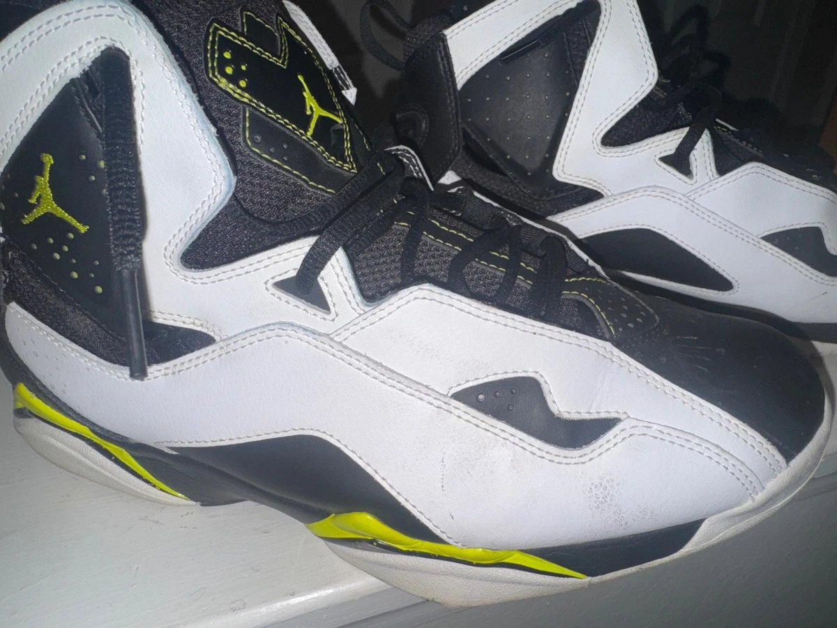 Jordan True Flight White Neon Yellow for Sale | Authenticity