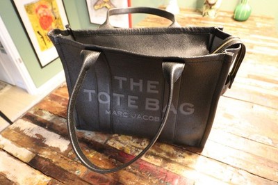 Marc Jacobs Tote Bag Schwarz Leder
