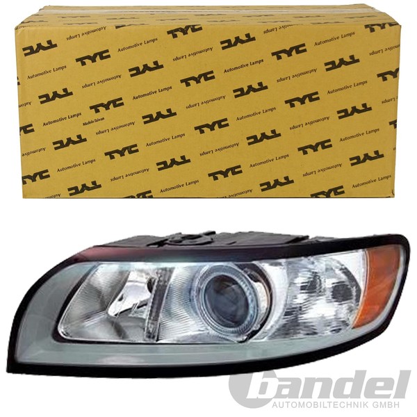 TYC Hauptscheinwerfer H7,H9 Links Passend FüR Volvo S40 II V50 1.6 - 2.0 AWD-image