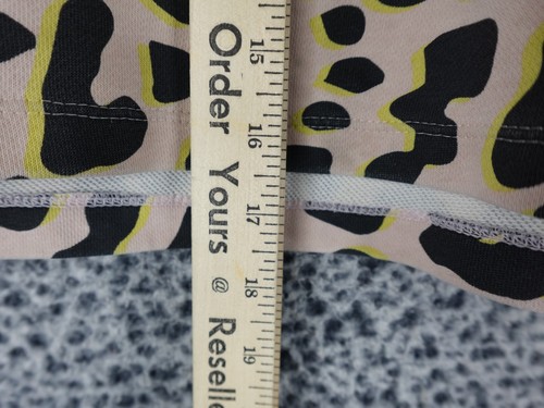 Adidas Originals Youth Long Sleeve Hoodie Leopard Print Light Pink Sweatshirt L - Picture 11 of 13