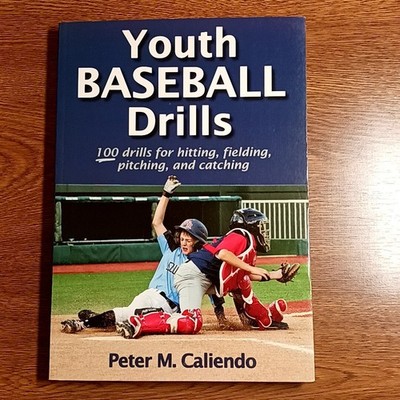 Foreign Books Youth Baseball Drills Practice 100 For Batting, Defense, Pitching