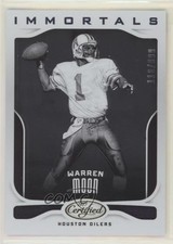 2017 Certified Immortals 116/999 Warren Moon #128 HOF s3g