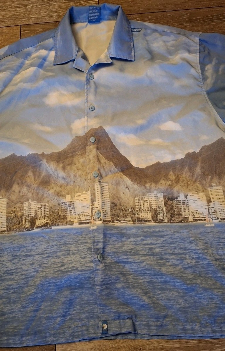 Maurice Malone MoJeans VTG 90s Skyline Shirt XXL Hip Hop