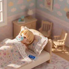 OB11 Doll Pacifier Cute Design Doll Pacifier Heart Embellishment