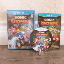 Sonic Boom: Rise of Lyric (Nintendo Wii U, 2014) Complete CIB