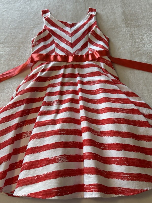 New Rare Editions Girl’s Size 14 XL X-Large Patriotic Flag Girls Dress Outfit