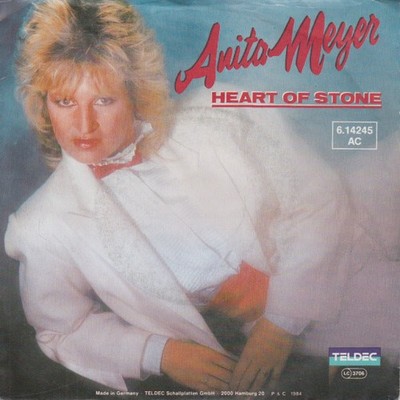 Anita Meyer - Heart Of Stone 7'' Single Promo Vinyl Pop 71867