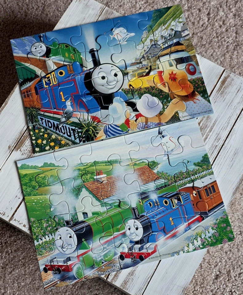 Rompecabezas Ravensburger Thomas The Train 2x20 Vintage 2001 usado en excelente estado Foto 4 de 4
