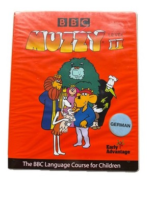 Muzzy BBC Language Course German Early Advantage Level II Book and DVDs