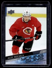 2020-21 Upper Deck Series 2  Young Guns Alec Regula. Rookie #478