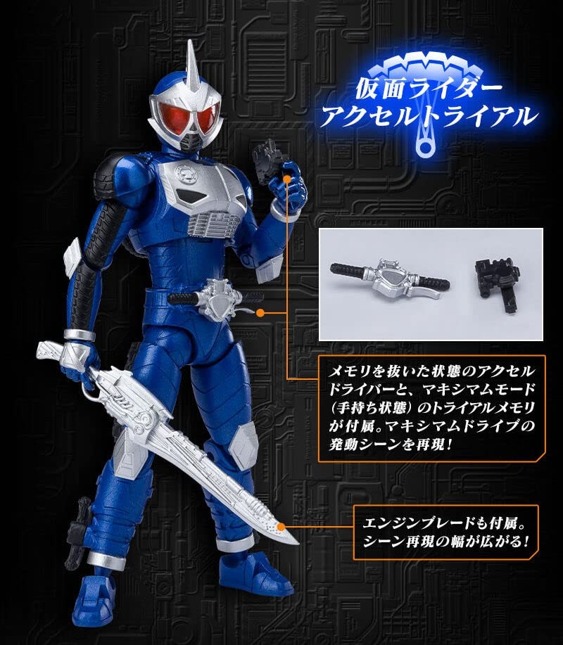 SHODO XX Kamen Rider W EX Cyclone Joker Extreme Fang Joker Accel