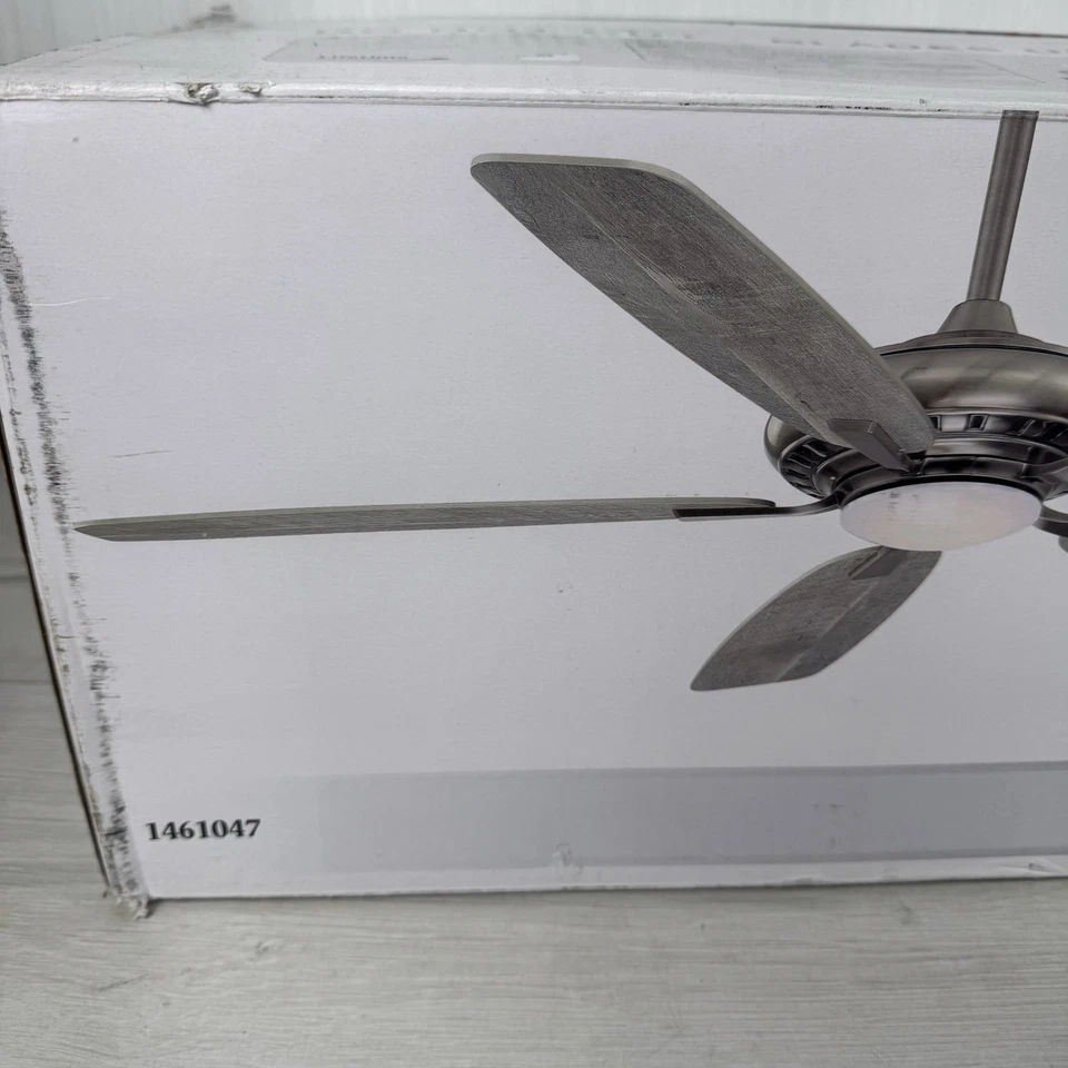 Minka 1461047 Baskinville 52 Inch Ceiling Fan Pewter Finish - Image 2 of 4