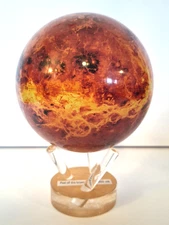 MOVA Globe Planet VENUS 4.5 Inch With Acrylic Stand Rotates on Solar Power