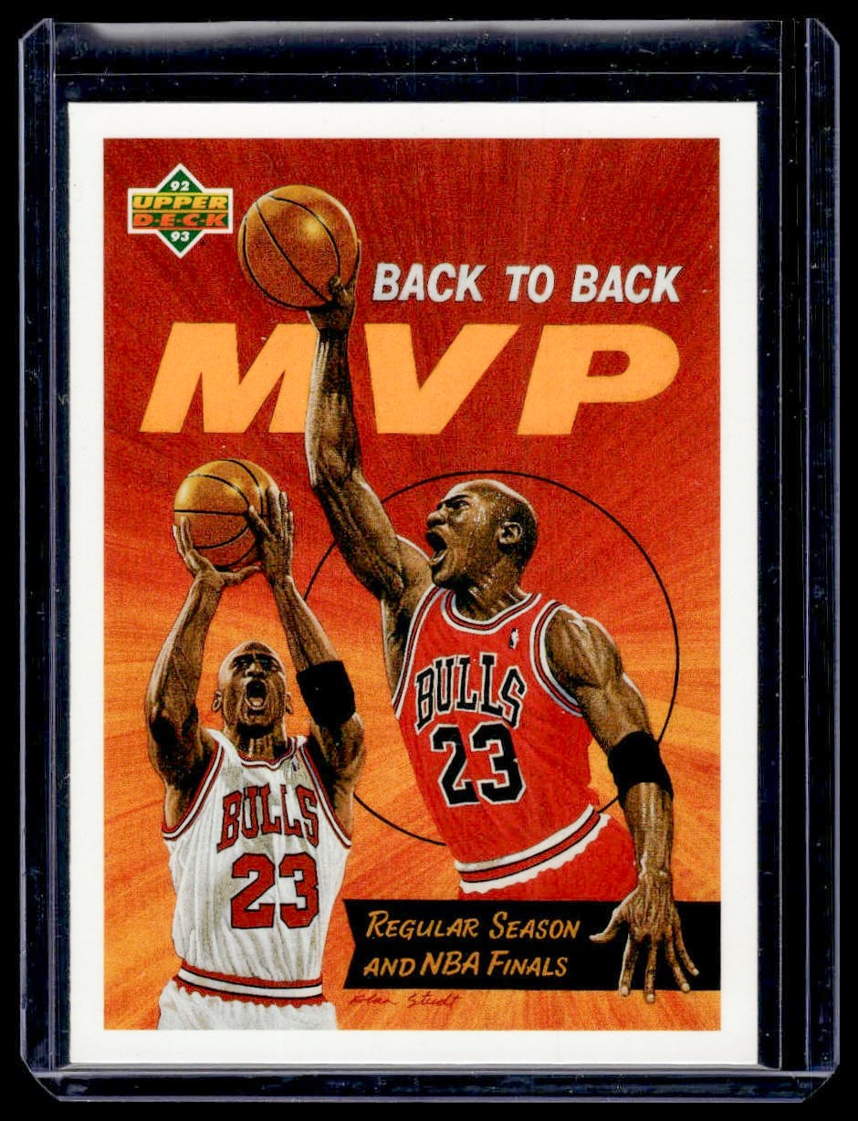 1992-93 Upper Deck Michael Jordan 67 Chicago Bulls