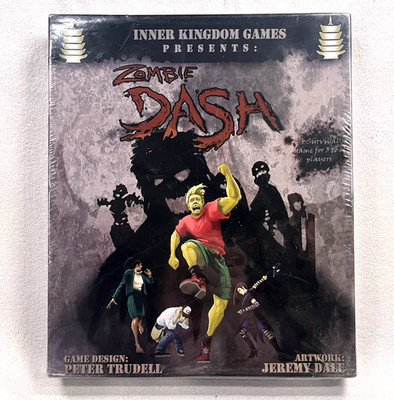 Zombie Dash Board Game by Inner Kingdom Games New & Sealed